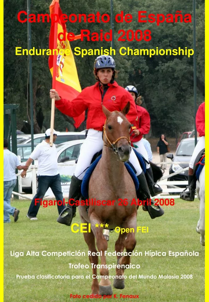 campeonato de espa a de raid 2008 endurance spanish championship
