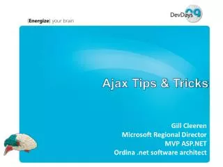Ajax Tips &amp; Tricks