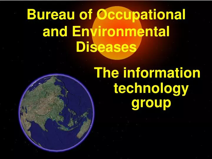 bureau of occupational and environmental diseases