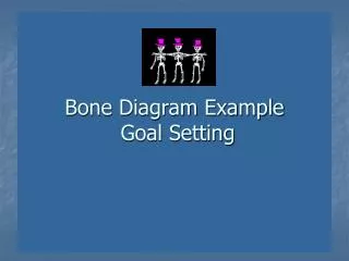 Bone Diagram Example Goal Setting