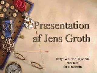 pr sentation af jens groth