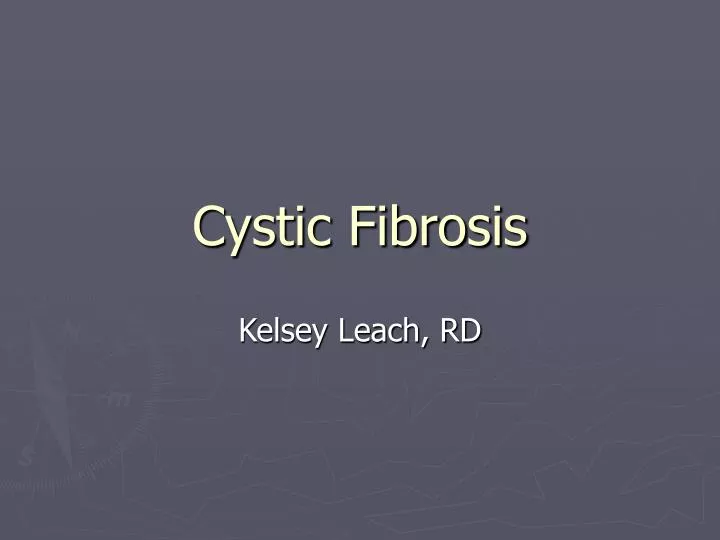 cystic fibrosis