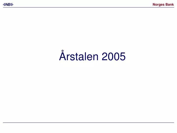 rstalen 2005