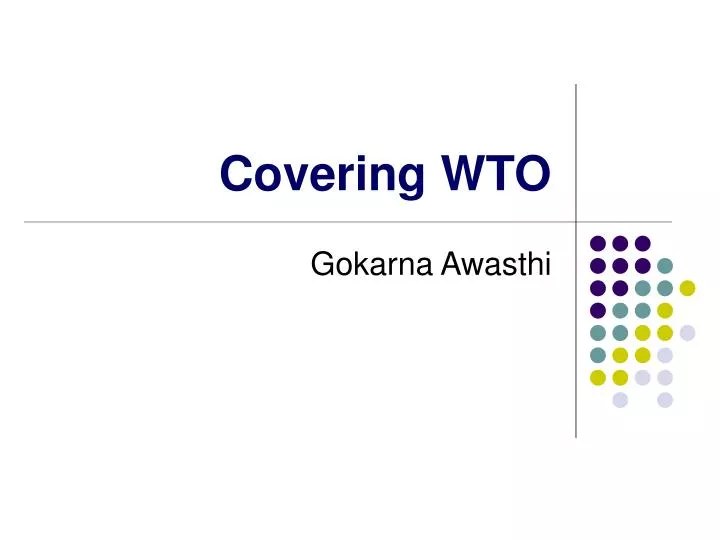 covering wto