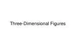 Three-Dimensional Figures - slide 1