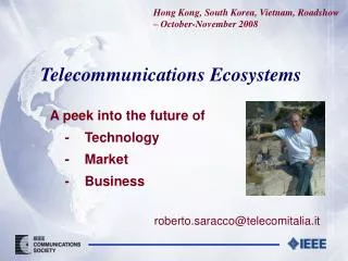 Telecommunications Ecosystems