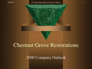 Chestnut Grove Restorations
