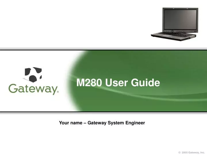 m280 user guide