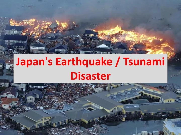 japan s earthquake tsunami disaster