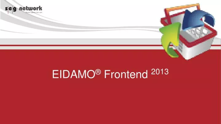 eidamo frontend 2013