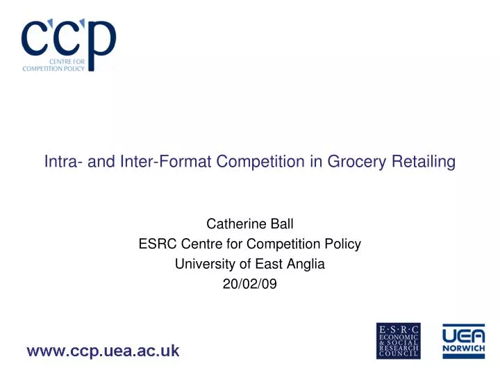 intra and inter format competition in grocery retailing