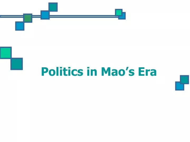 politics in mao s era