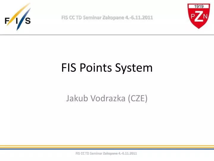 fis points system