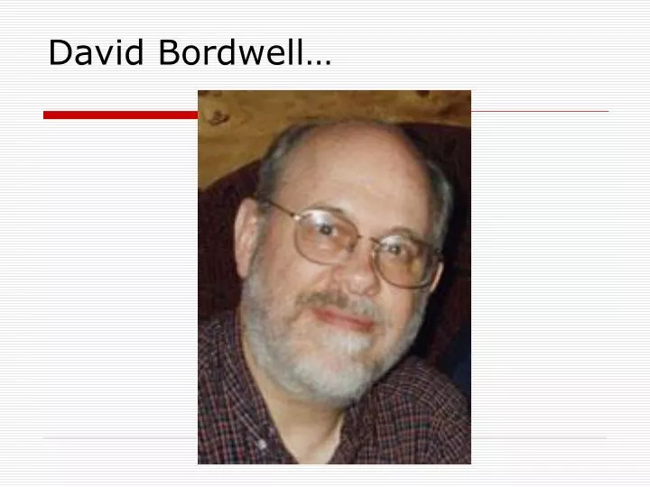 david bordwell