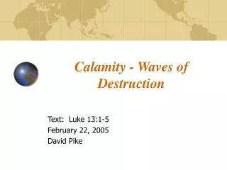 Calamity - Waves of Destruction