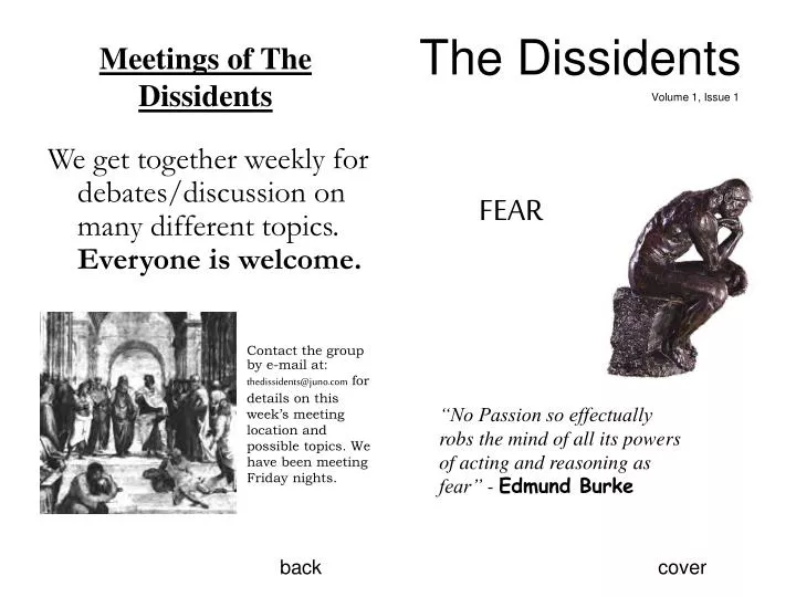 the dissidents