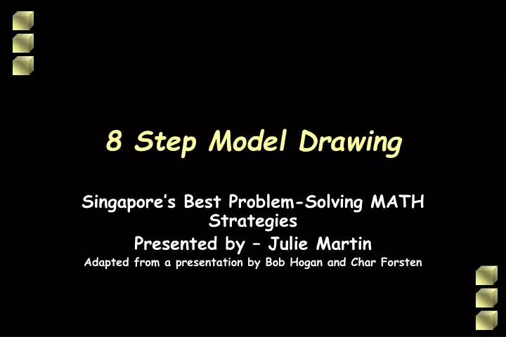 8 step model drawing