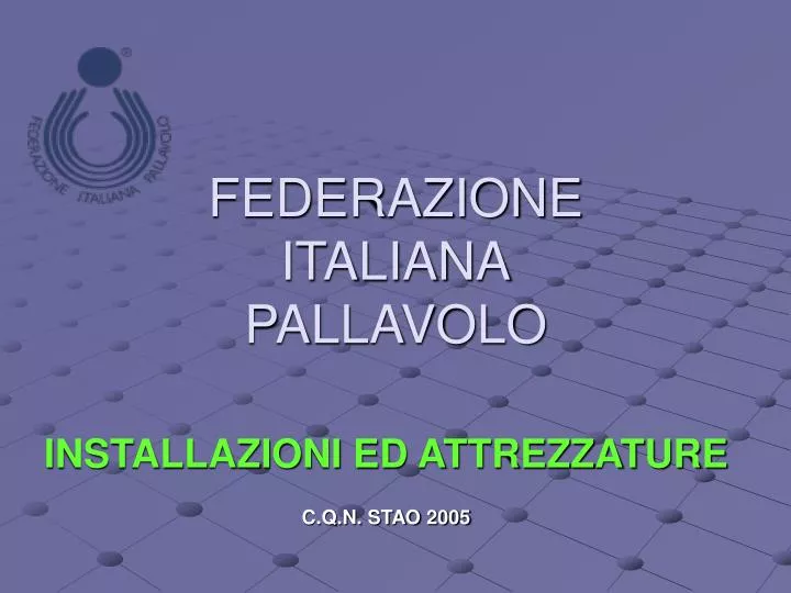 federazione italiana pallavolo