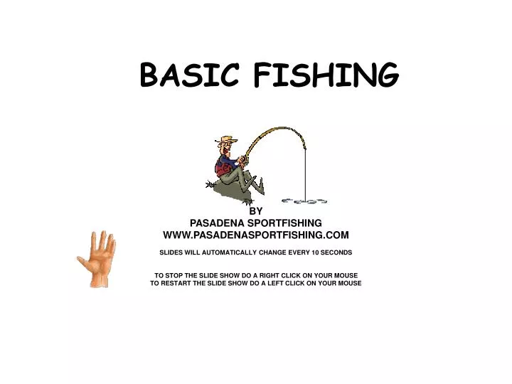basic fishing