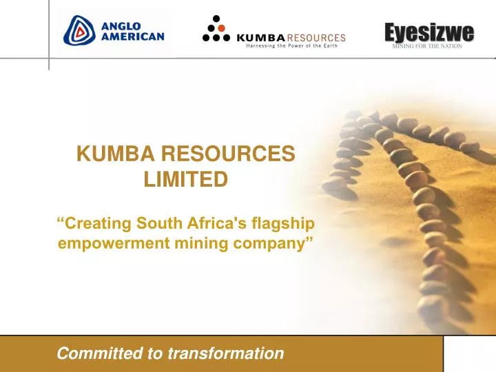 kumba resources limited