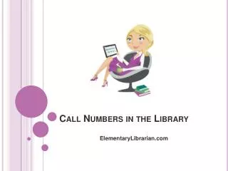 call numbers in the library