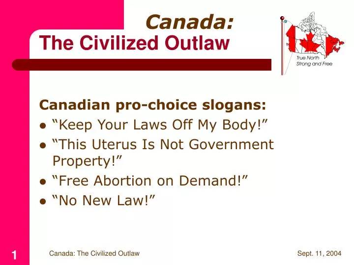 canada the civilized outlaw