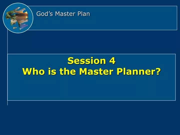 god s master plan