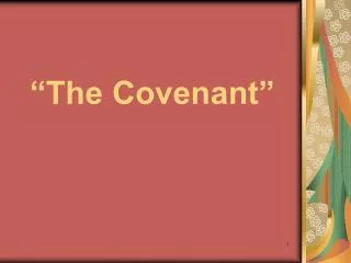 “The Covenant”