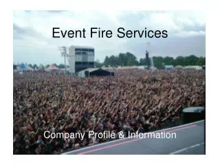 Event Fire Services