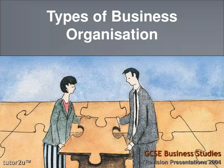 types of business organisation