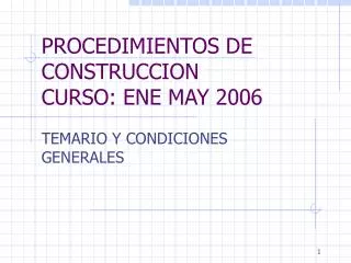 procedimientos de construccion curso ene may 2006