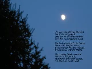 mondnacht