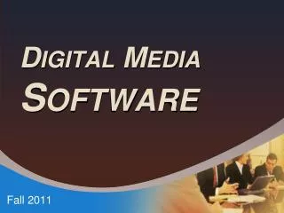 Digital Media Software