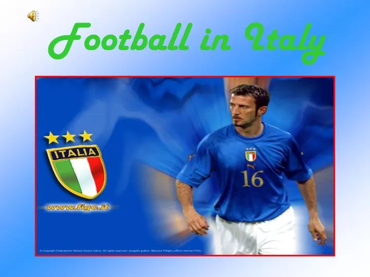 football in italy