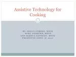 Assistive Technology for Cooking - slide 1