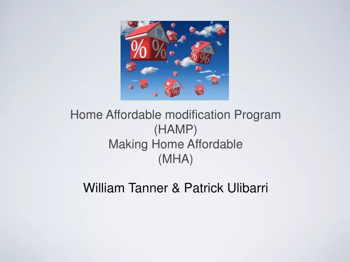 home affordable modification program hamp making home affordable mha