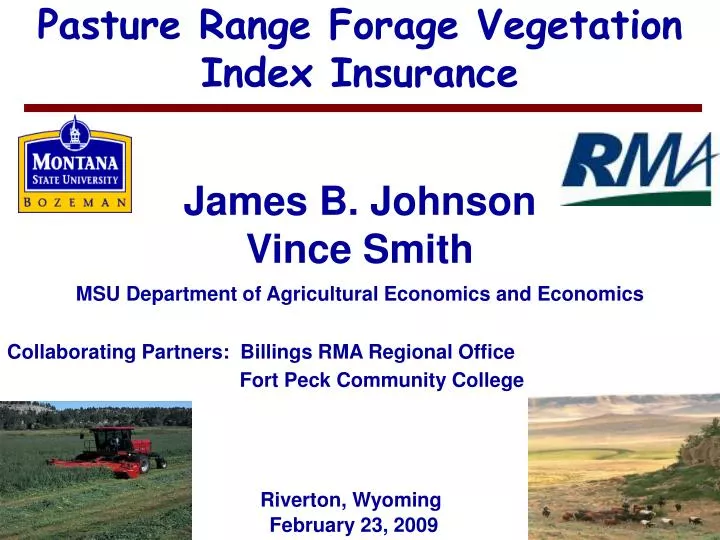 pasture range forage vegetation index insurance