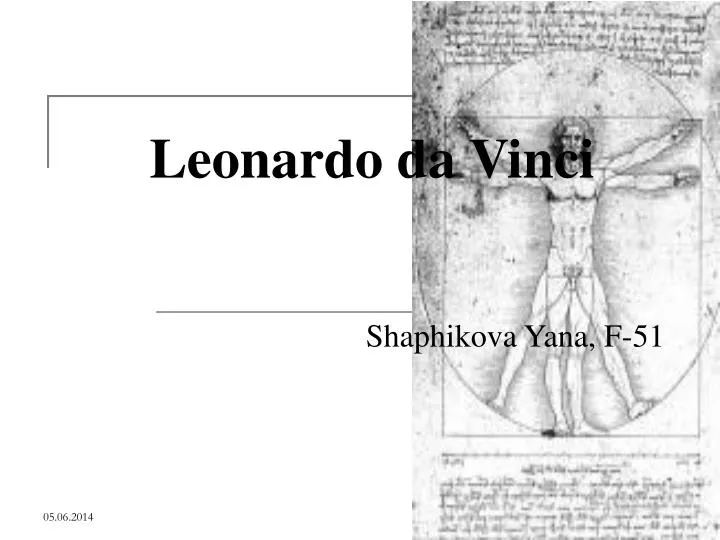 leonardo da vinci