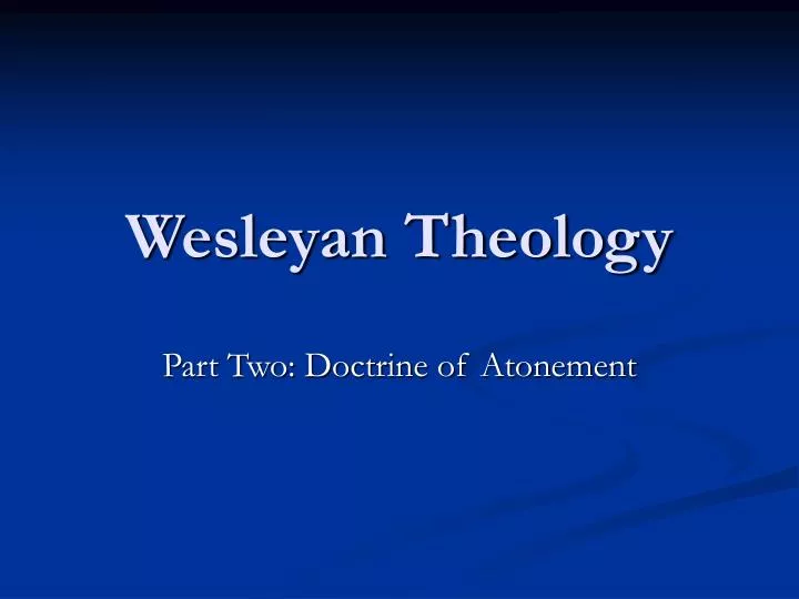 wesleyan theology