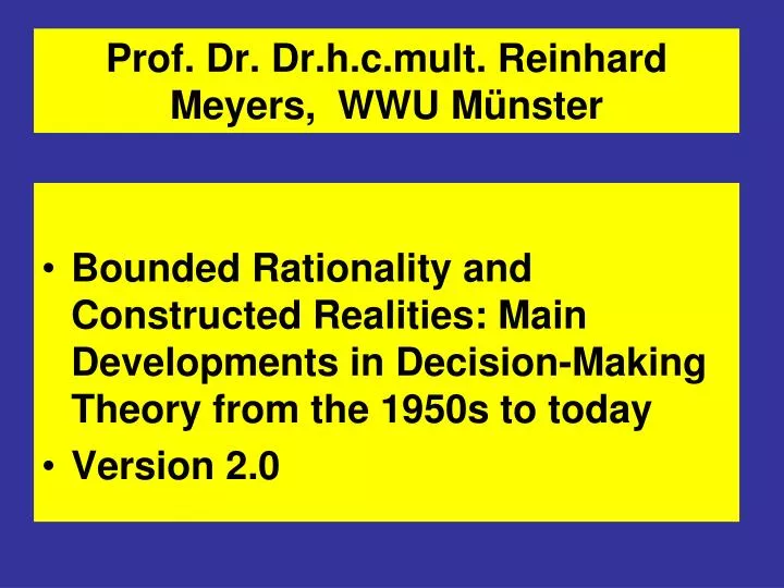 prof dr dr h c mult reinhard meyers wwu m nster
