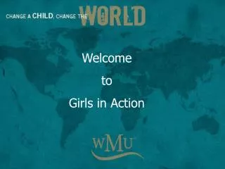 Welcome to Girls in Action