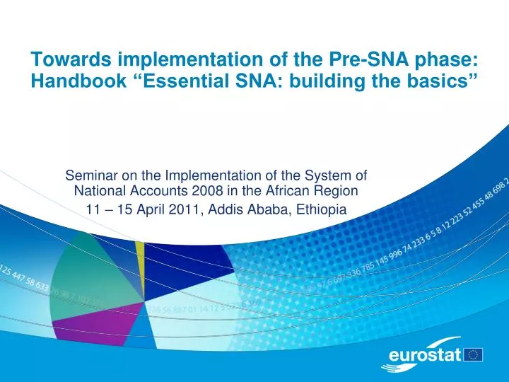 towards implementation of the pre sna phase handbook essential sna building the basics