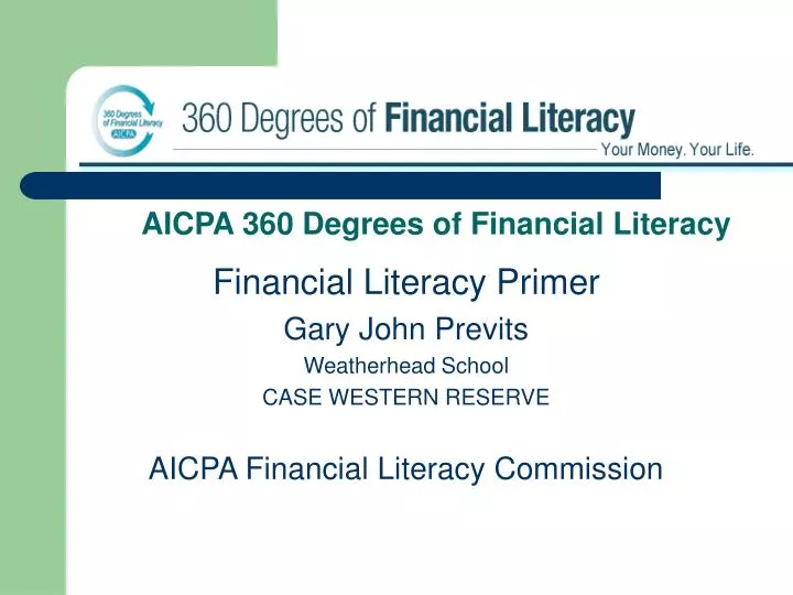 aicpa 360 degrees of financial literacy