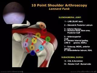 10 Point Shoulder Arthroscopy Lennard Funk