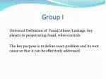 Unmasking Fraud, Abuse, and Leakage: Definitions, Controls, and Prevention - slide 1