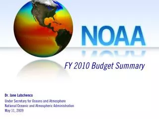 FY 2010 Budget Summary