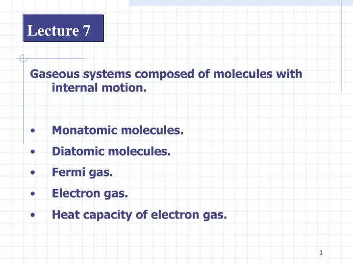 lecture 7