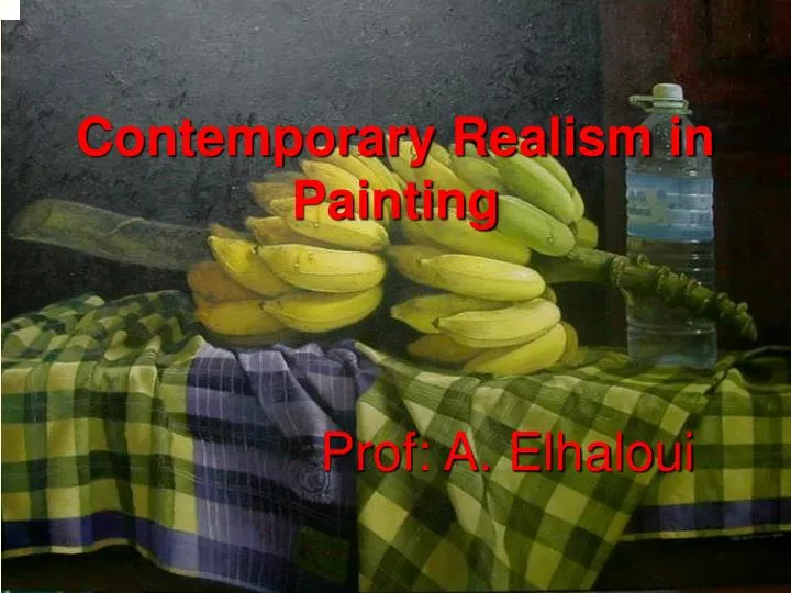 contemporary realism in painting