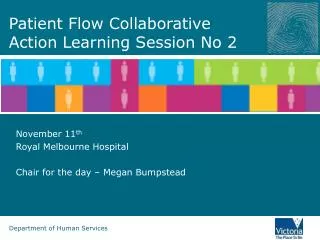 Patient Flow Collaborative Action Learning Session No 2