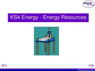KS4 Energy - Energy Resources